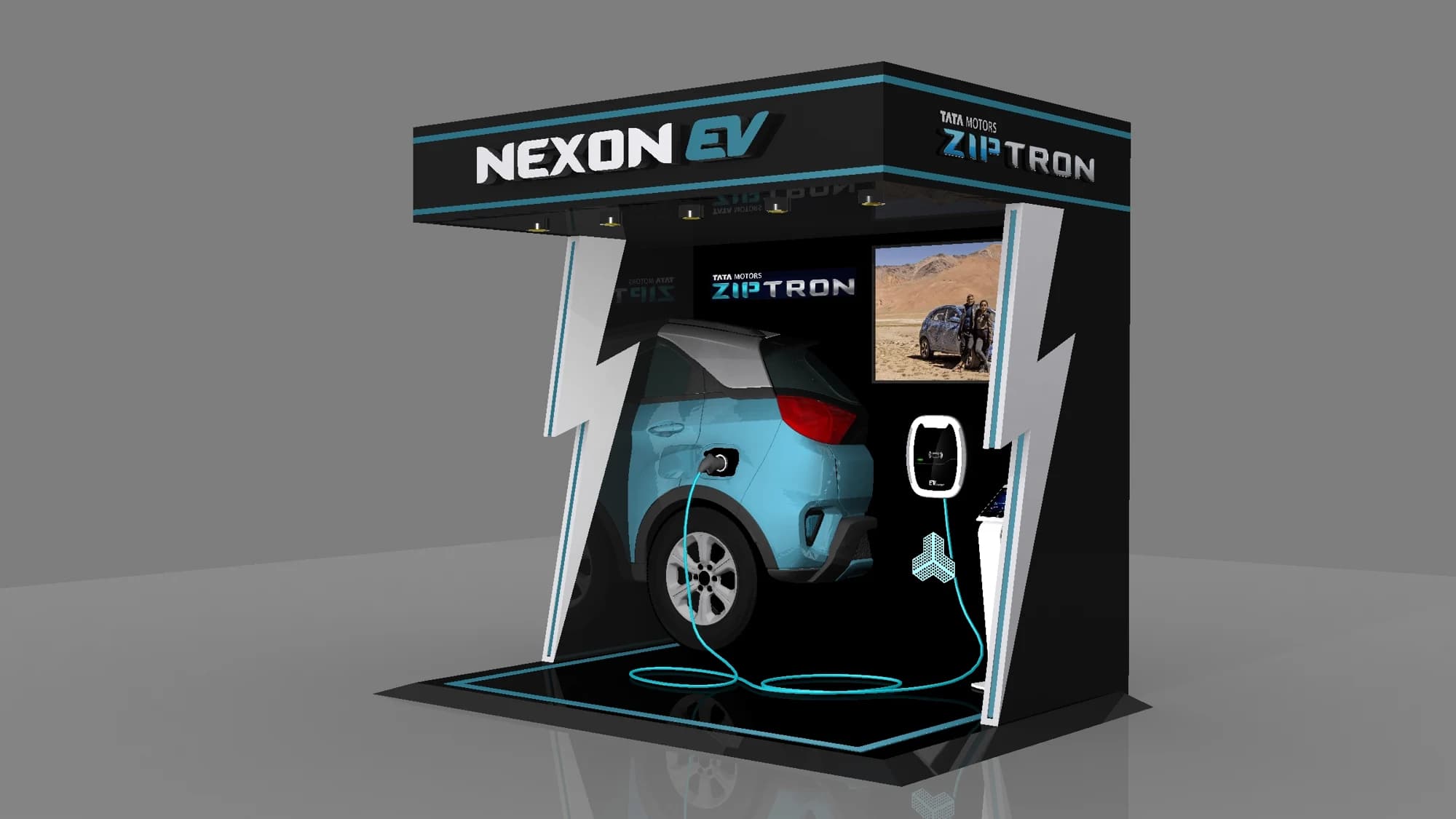 Nexon EV display concept