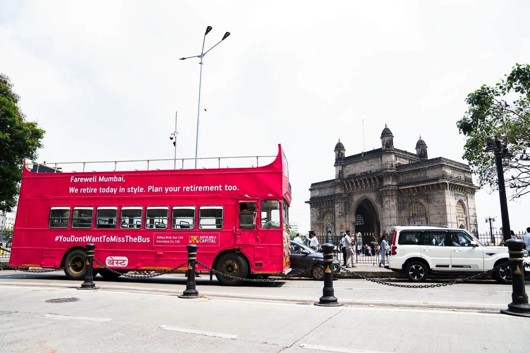 Branded bus activation in Mumbai